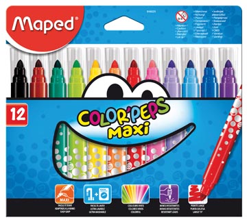 Maped viltstift Color'Peps Maxi